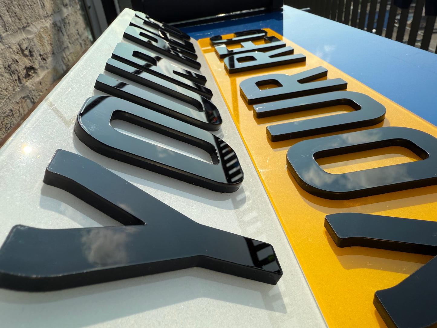 Custom Number Plate