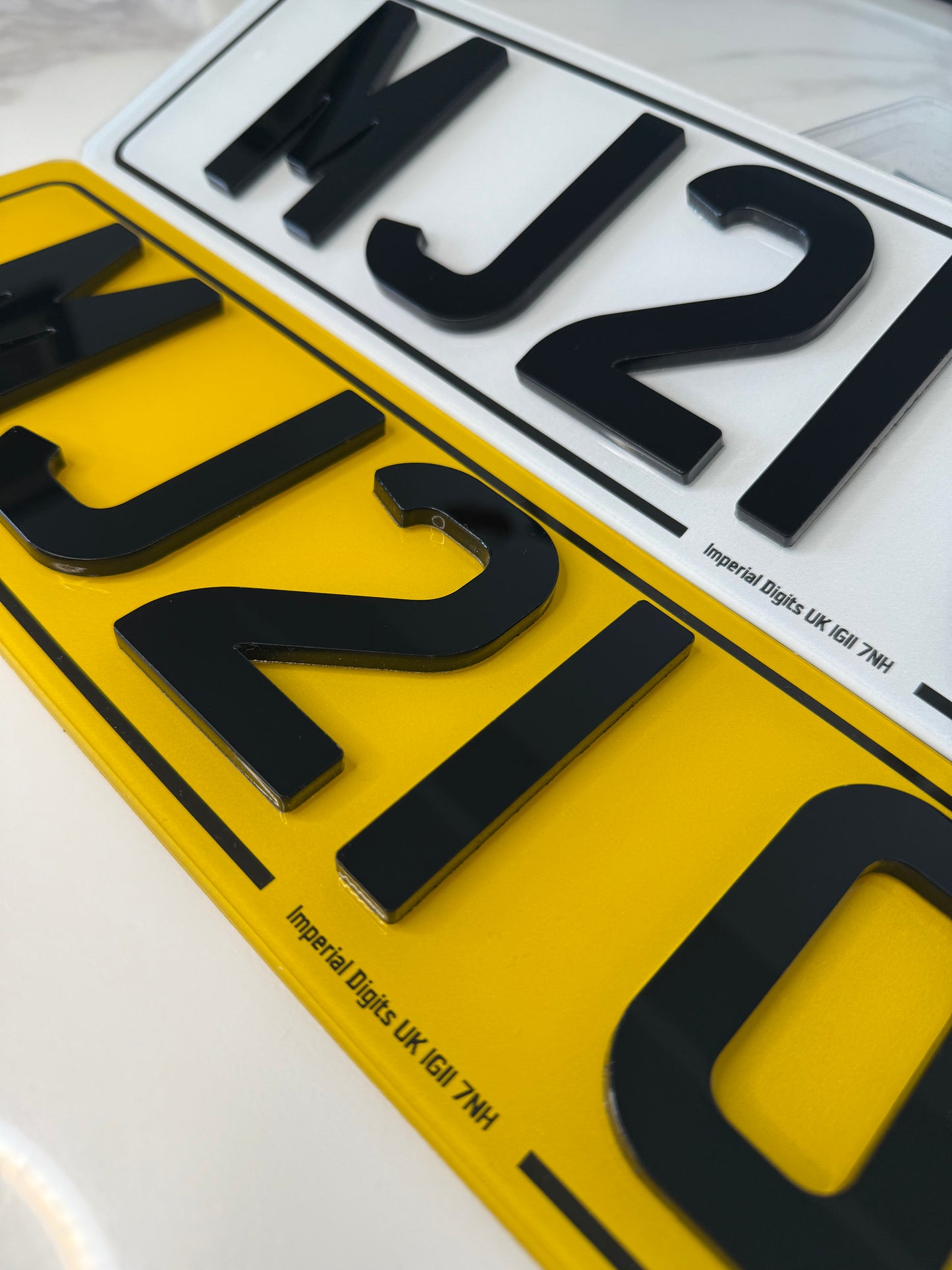 Custom Number Plate