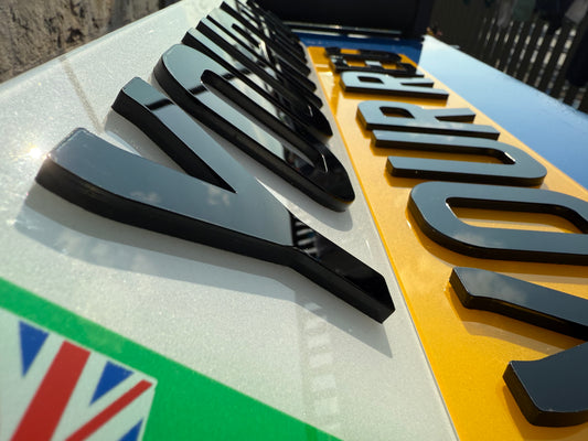 Custom Number Plate
