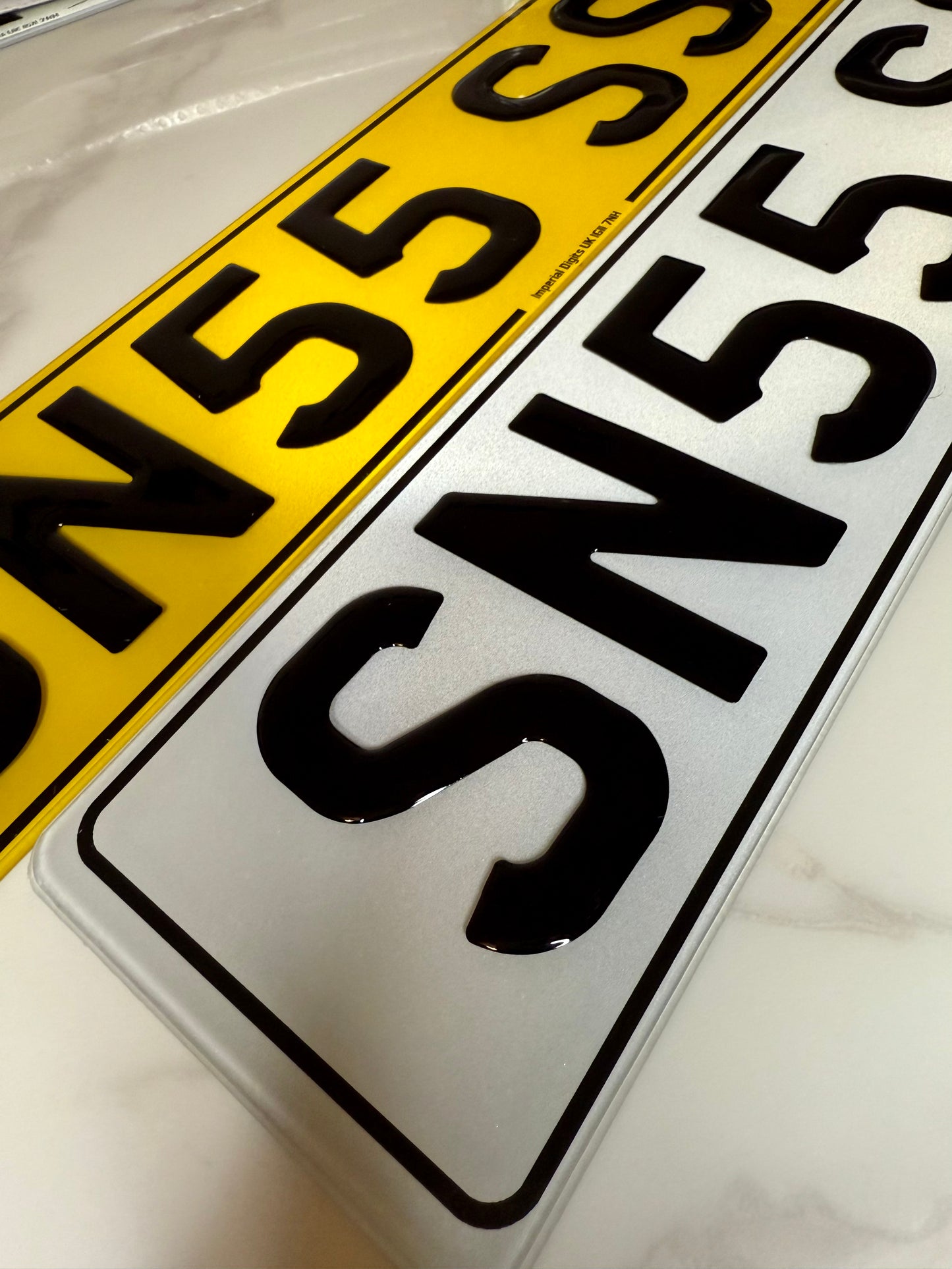 Custom Number Plate